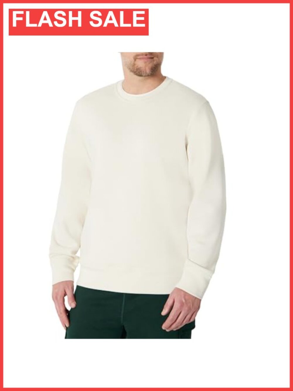 Relaxed Fit Crewneck Pullover Sweatshirt Long Sleeve
